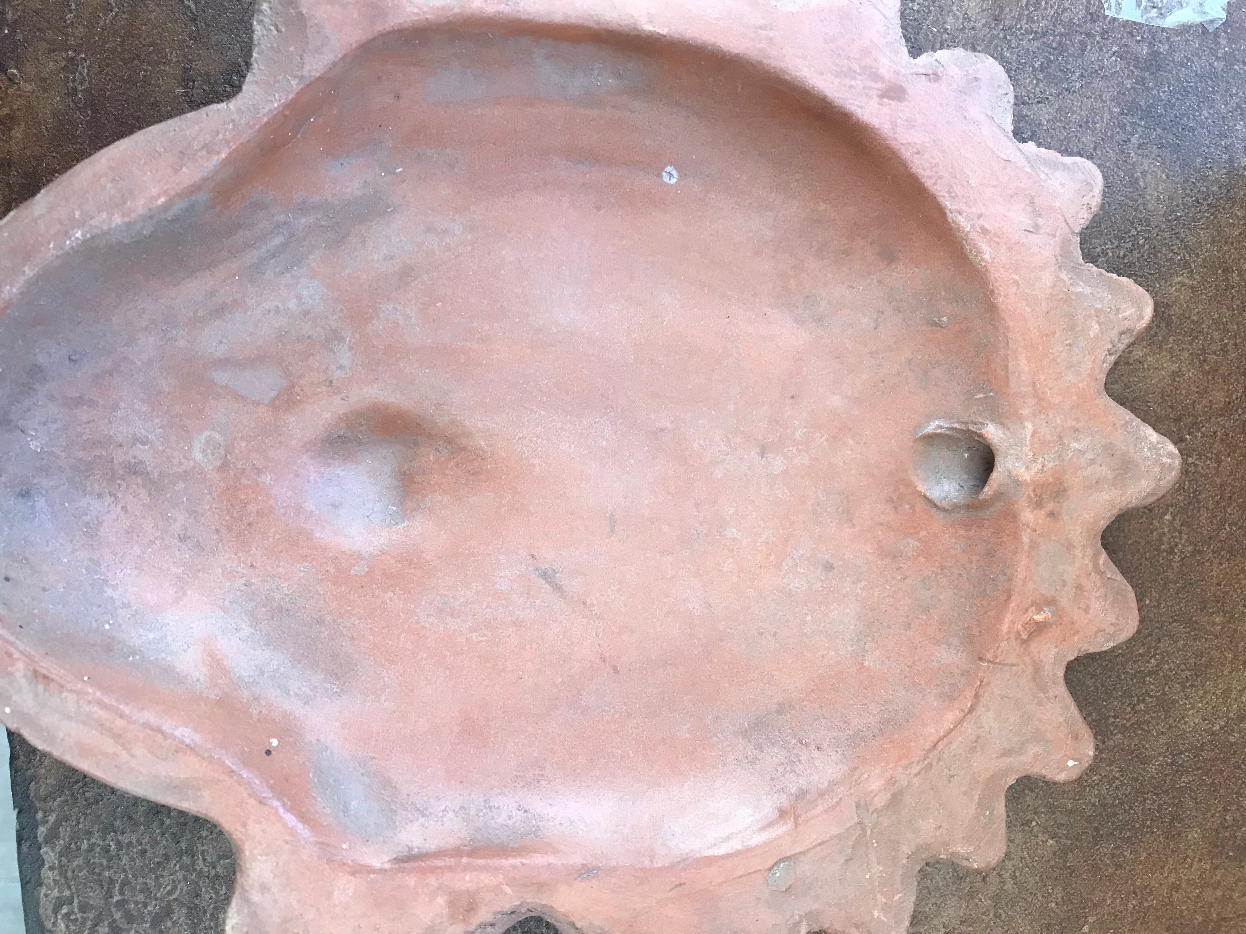 Vintage Italian Terracotta Wall Mask