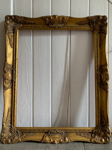 Large decorative gilt frame