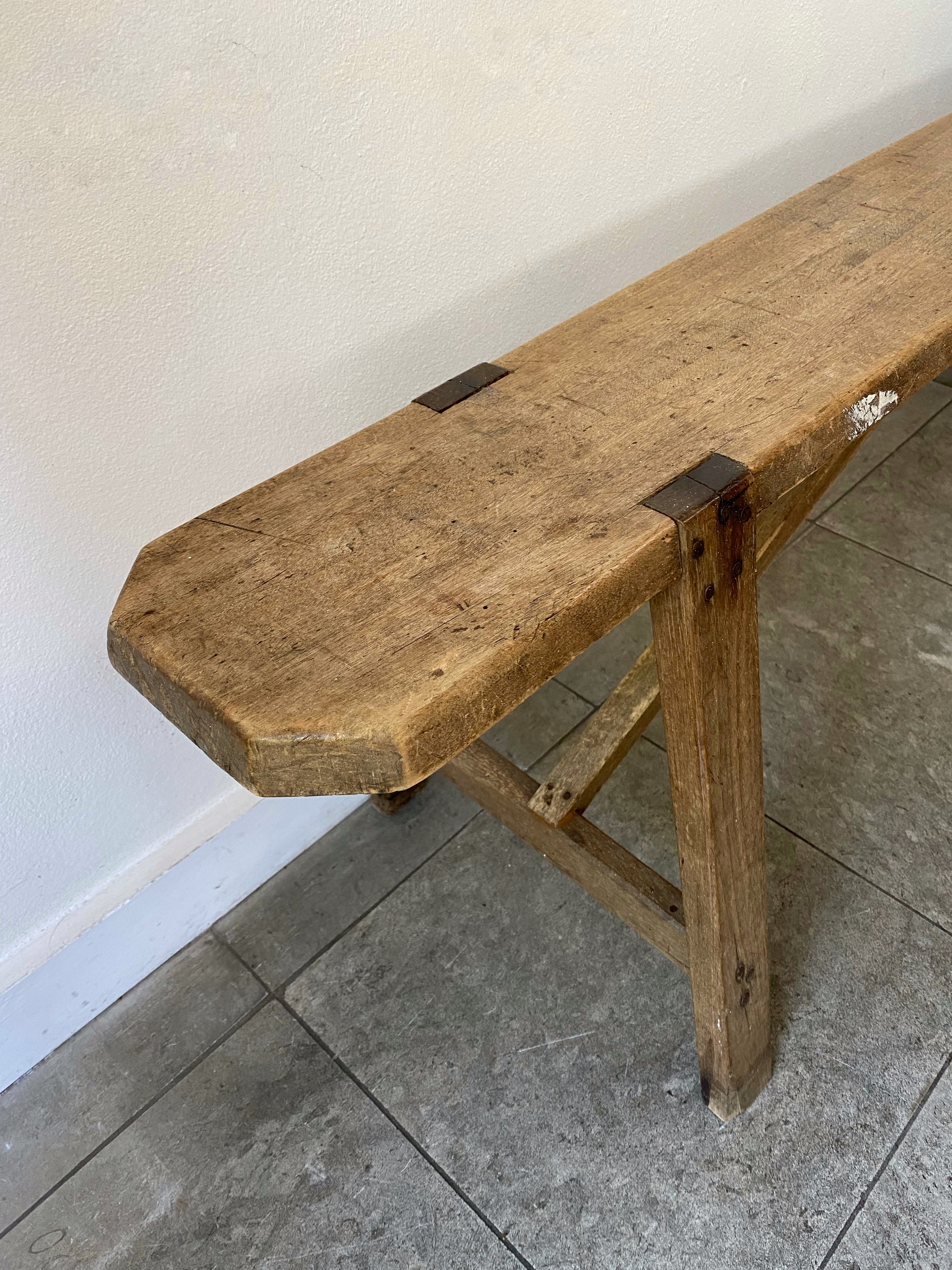 Long French Bench