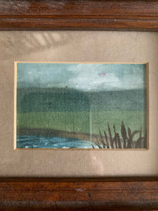 Miniature Landscape on Silk