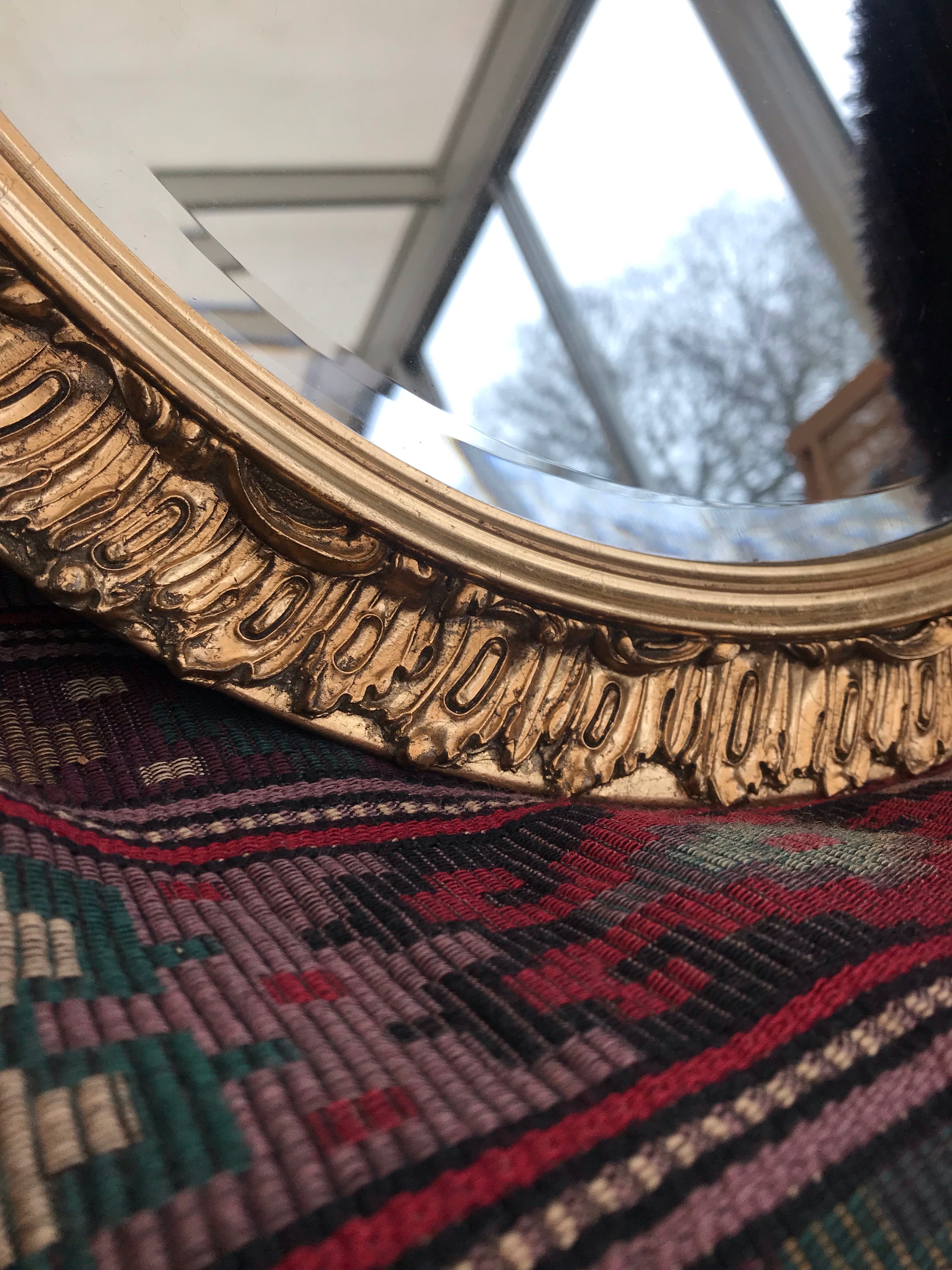 Gold Vintage Mirror