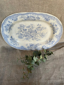 Vintage English Transferware Platter - Large