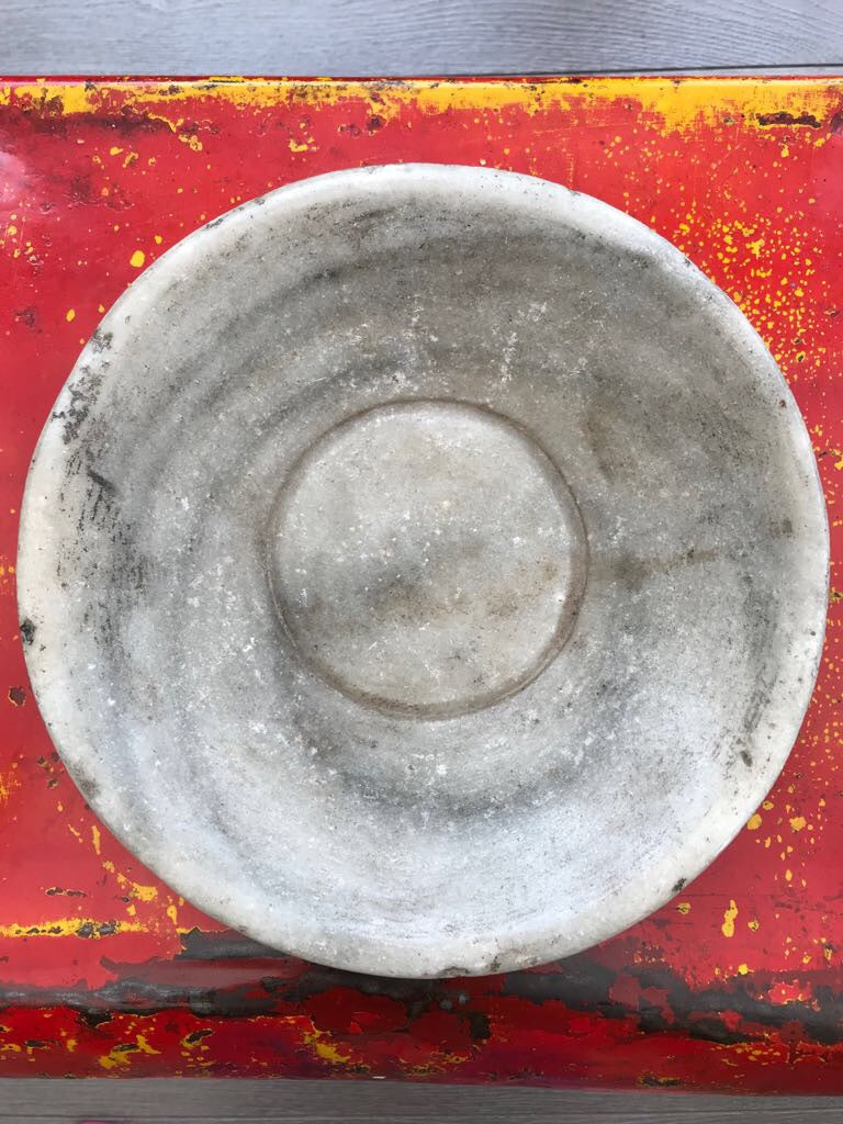Antique Marble Bowl- 2