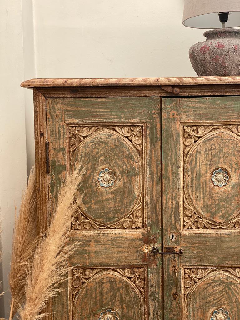 Large Hand-carved Cabinet