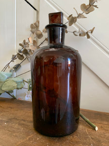 Large Vintage Laboratory Bottle
