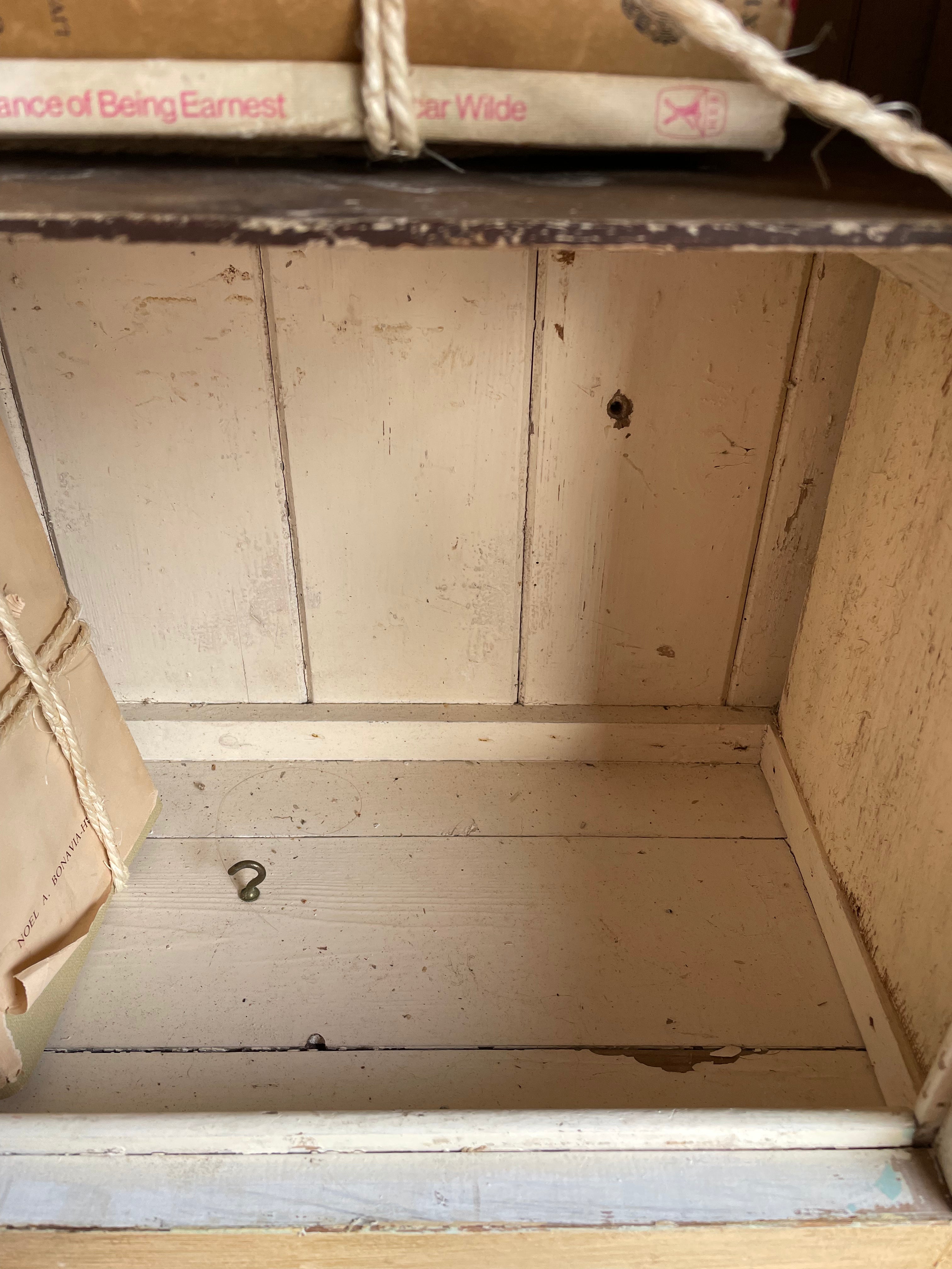 Cabinet/ Small Cupboard with a Rustic Paint Effect