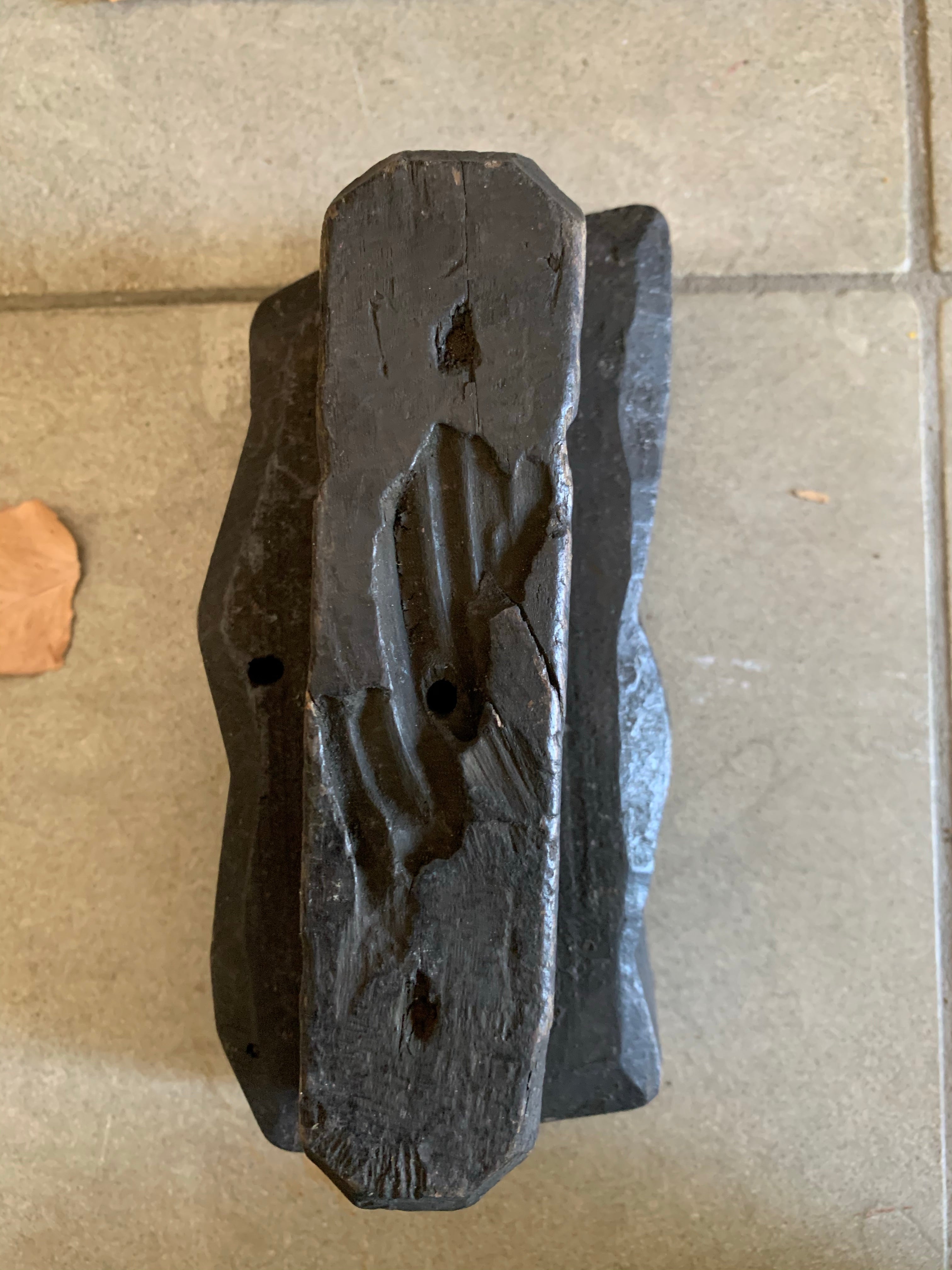 Very Large Antique Textile Printing Block