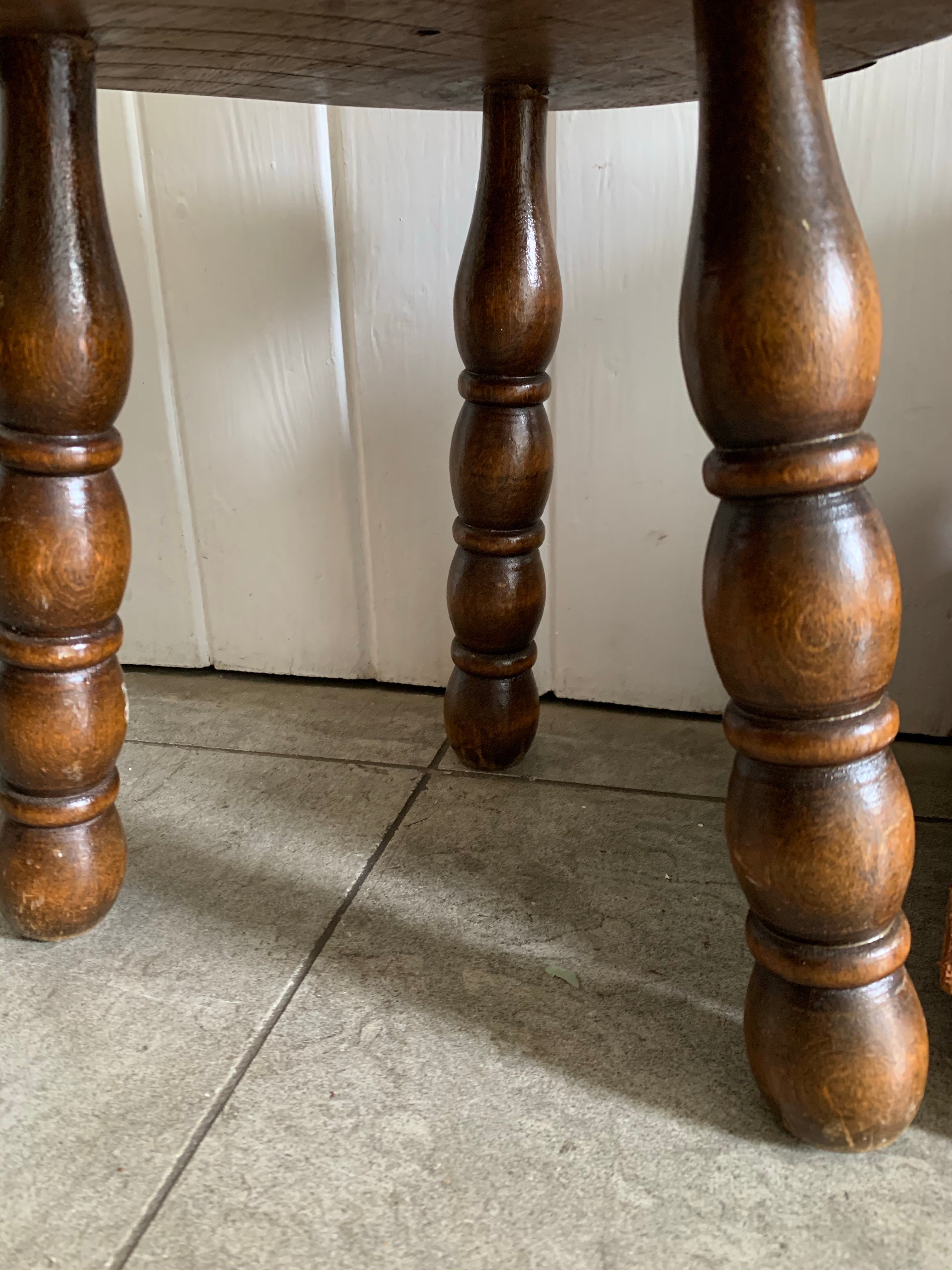 French Vintage Milking Stool 2