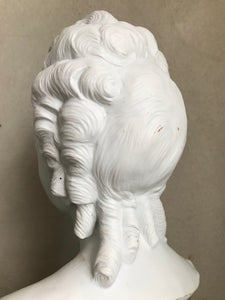 French Bisque Porcelain Bust