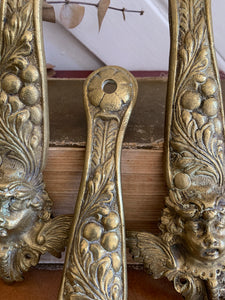 Antique French Bronze Ormolu Pediments