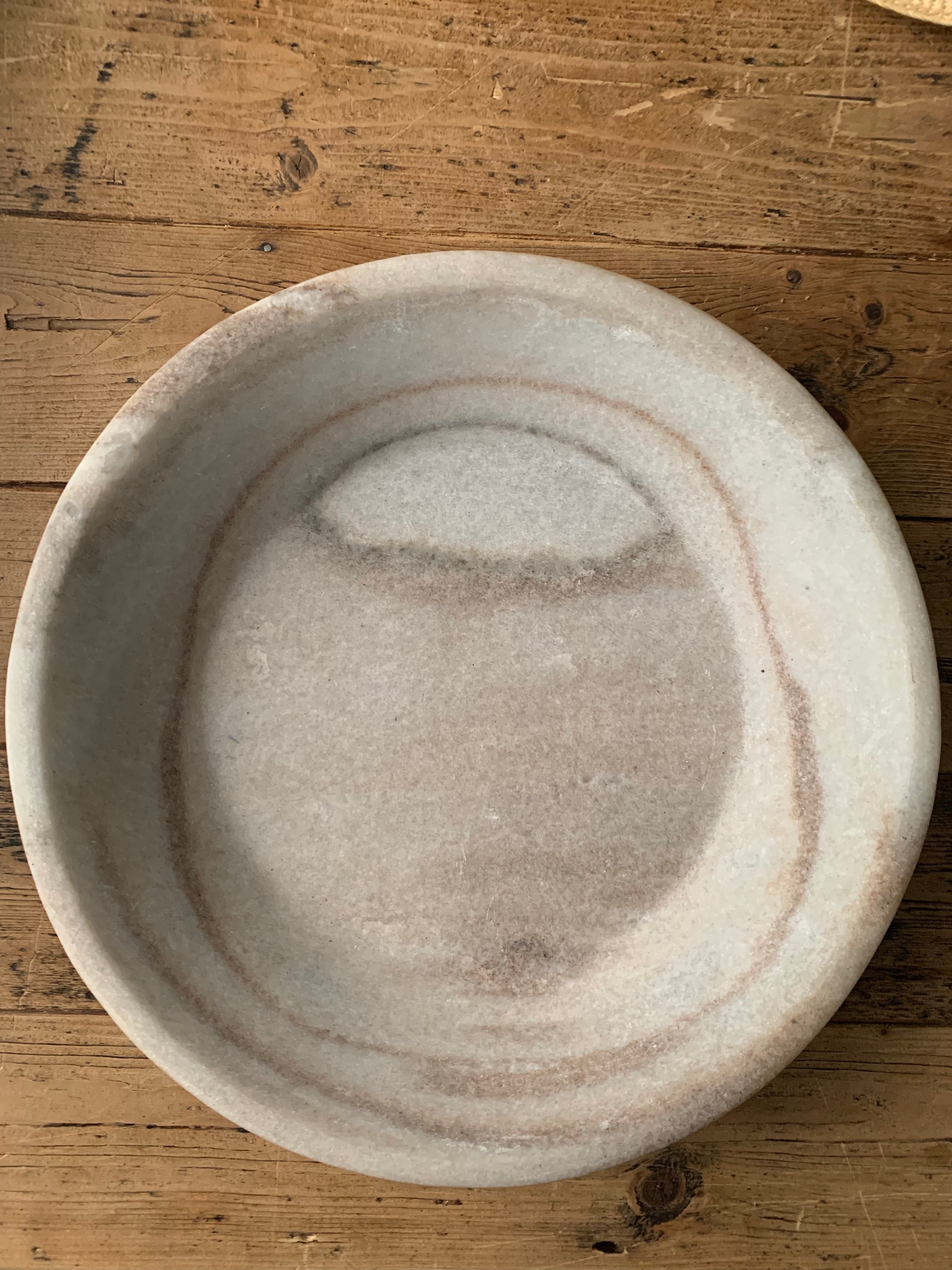 Large Stone Marble Bowl
