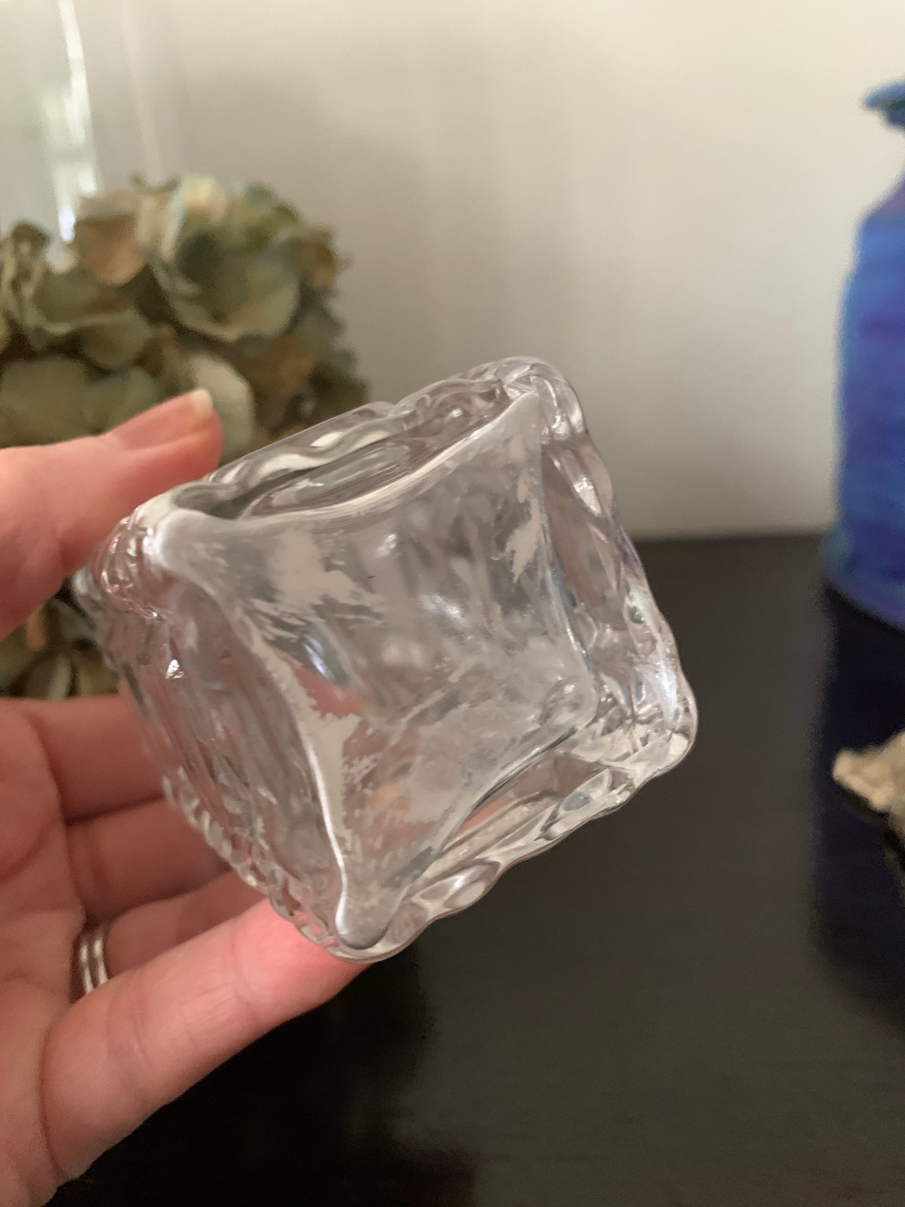Small Victorian Cut-Glass Perfume Bottle