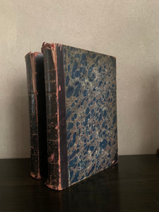 Shakespeare Comedies - Leather spine and marbled cover