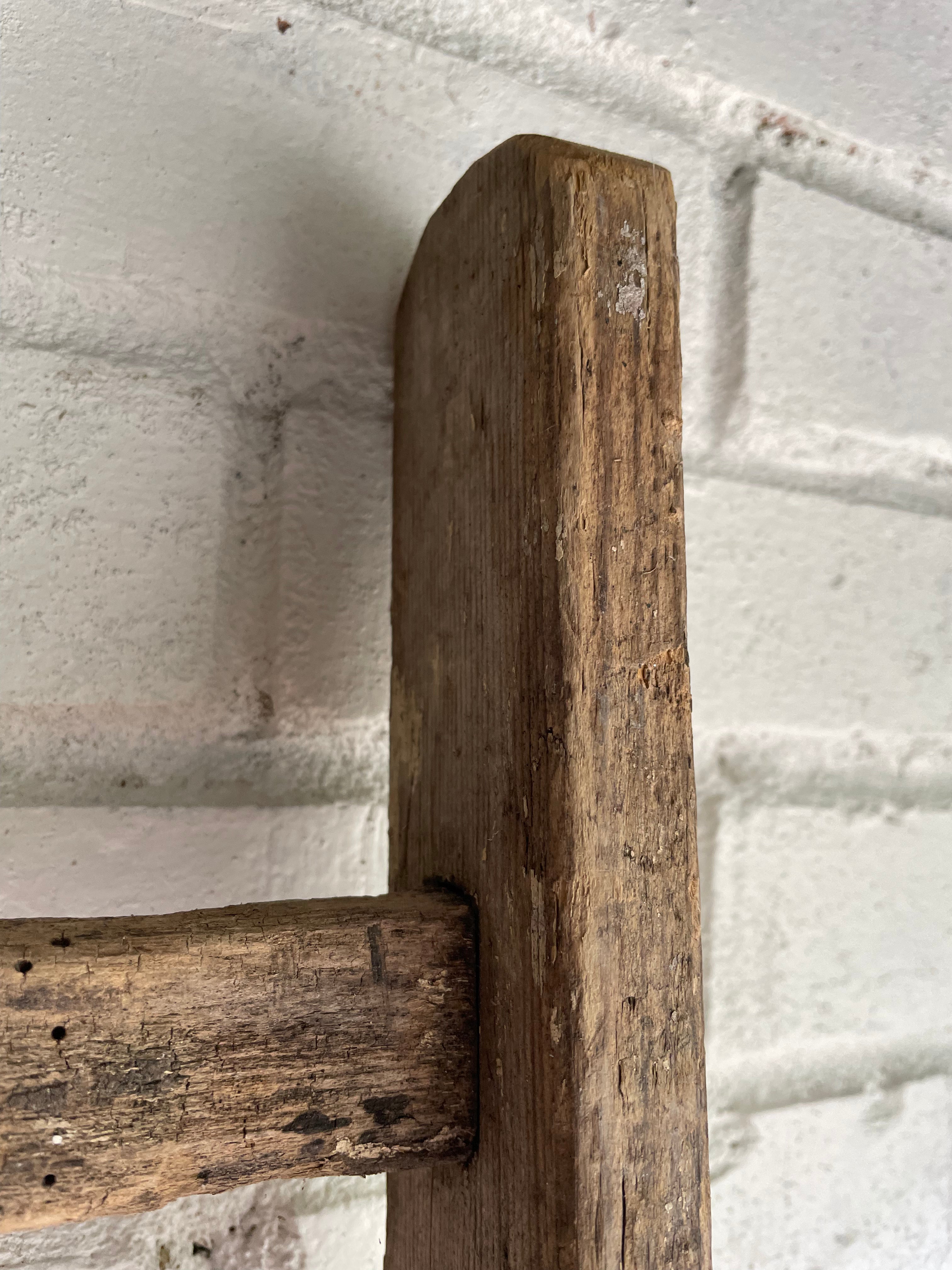 Rustic Wooden Ladder