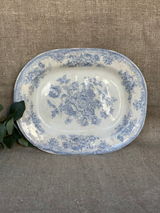 Vintage English Transferware Platter - Small