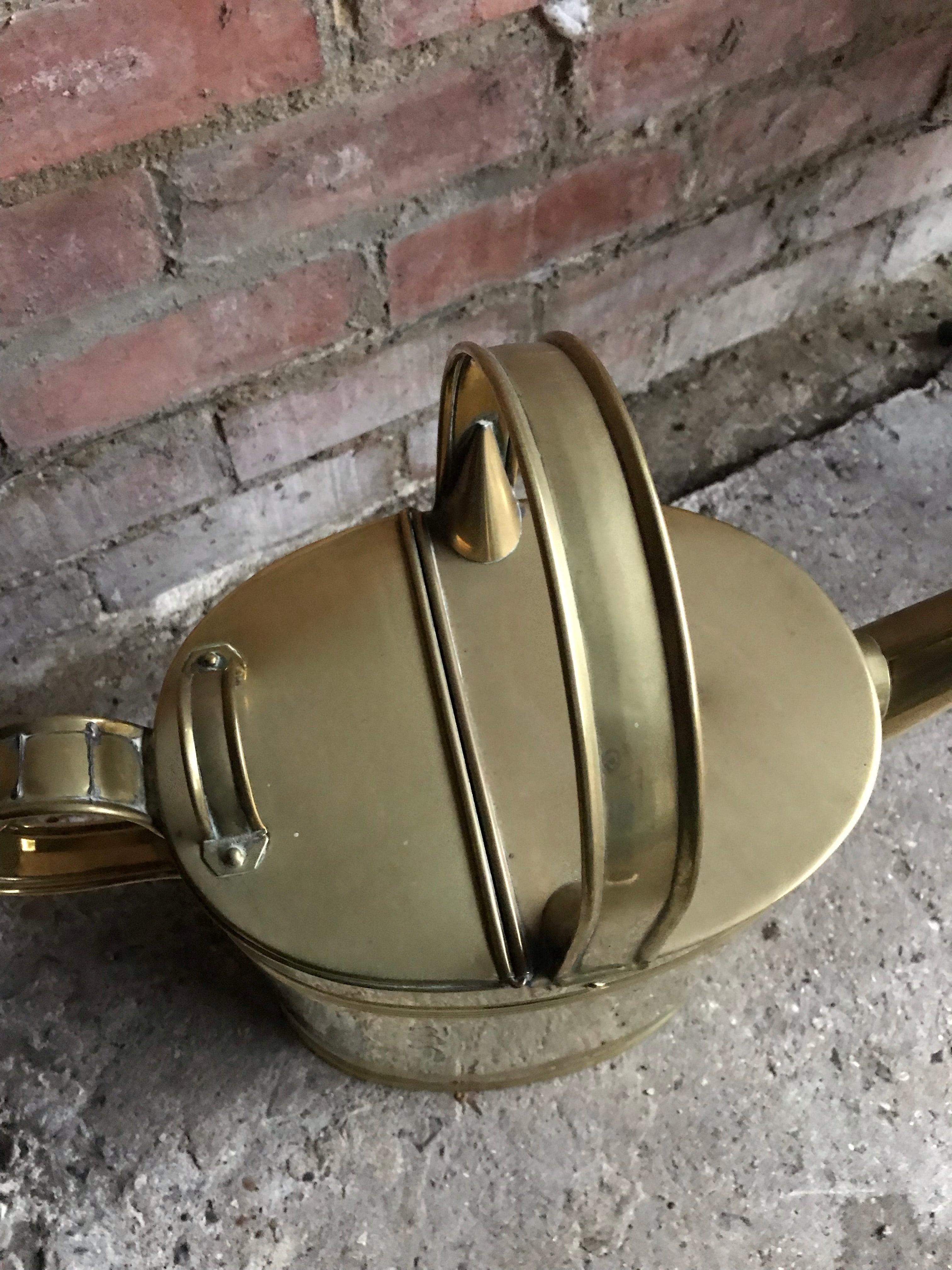 Large Antique Watering Can/Hot Water Carrier