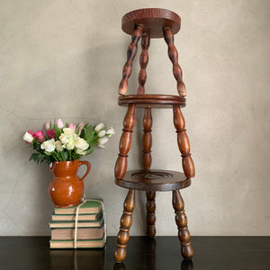 French Vintage Milking Stool