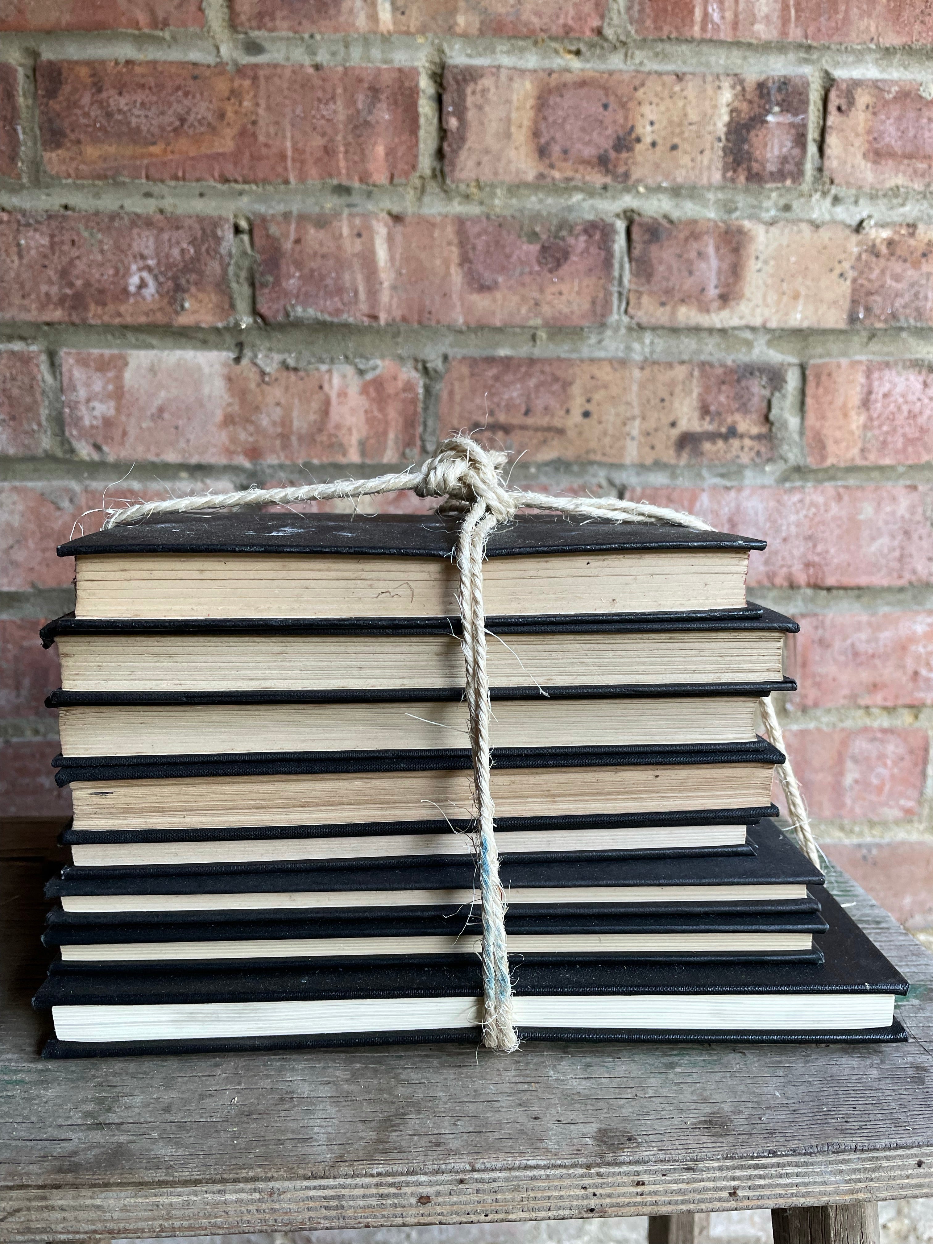 Vintage Black and White Book Bundle