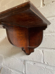 Small Wall Hung Wooden Shelf