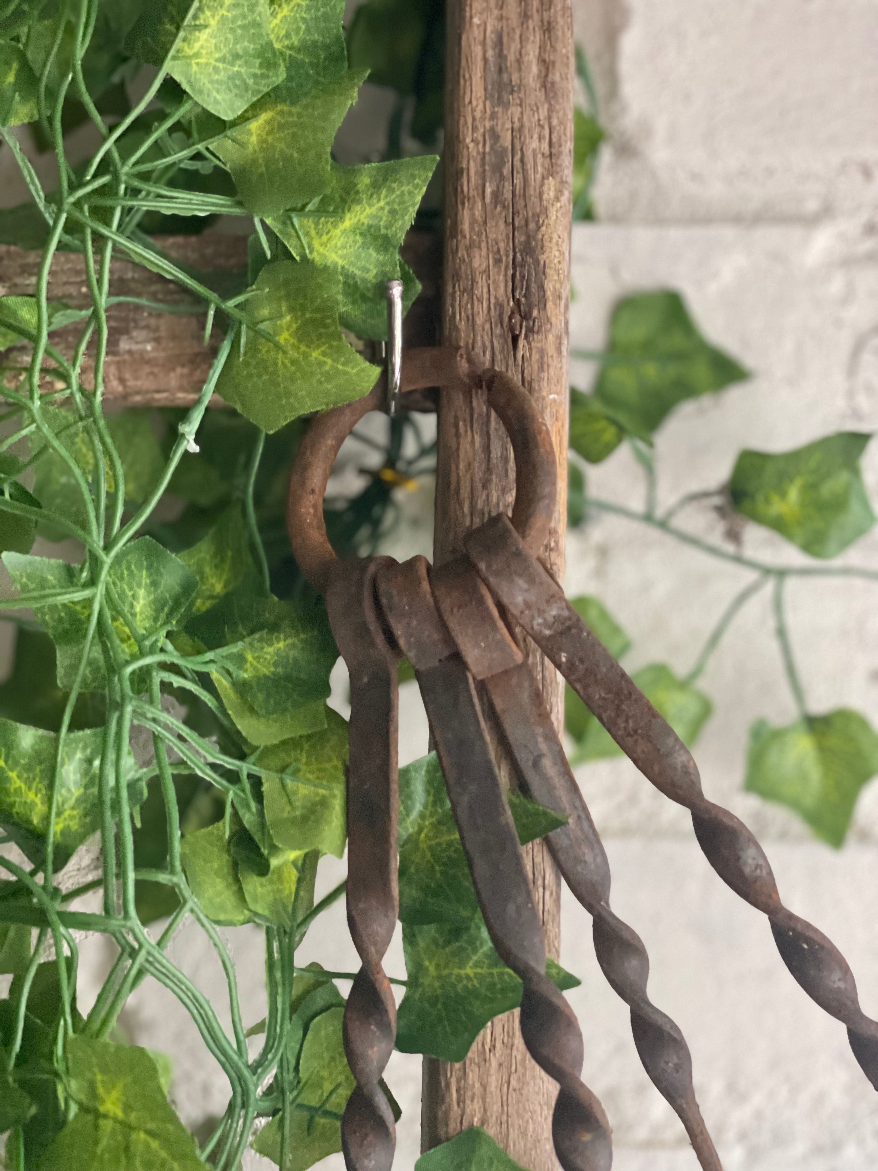 Victorian Iron Work Hanging Basket