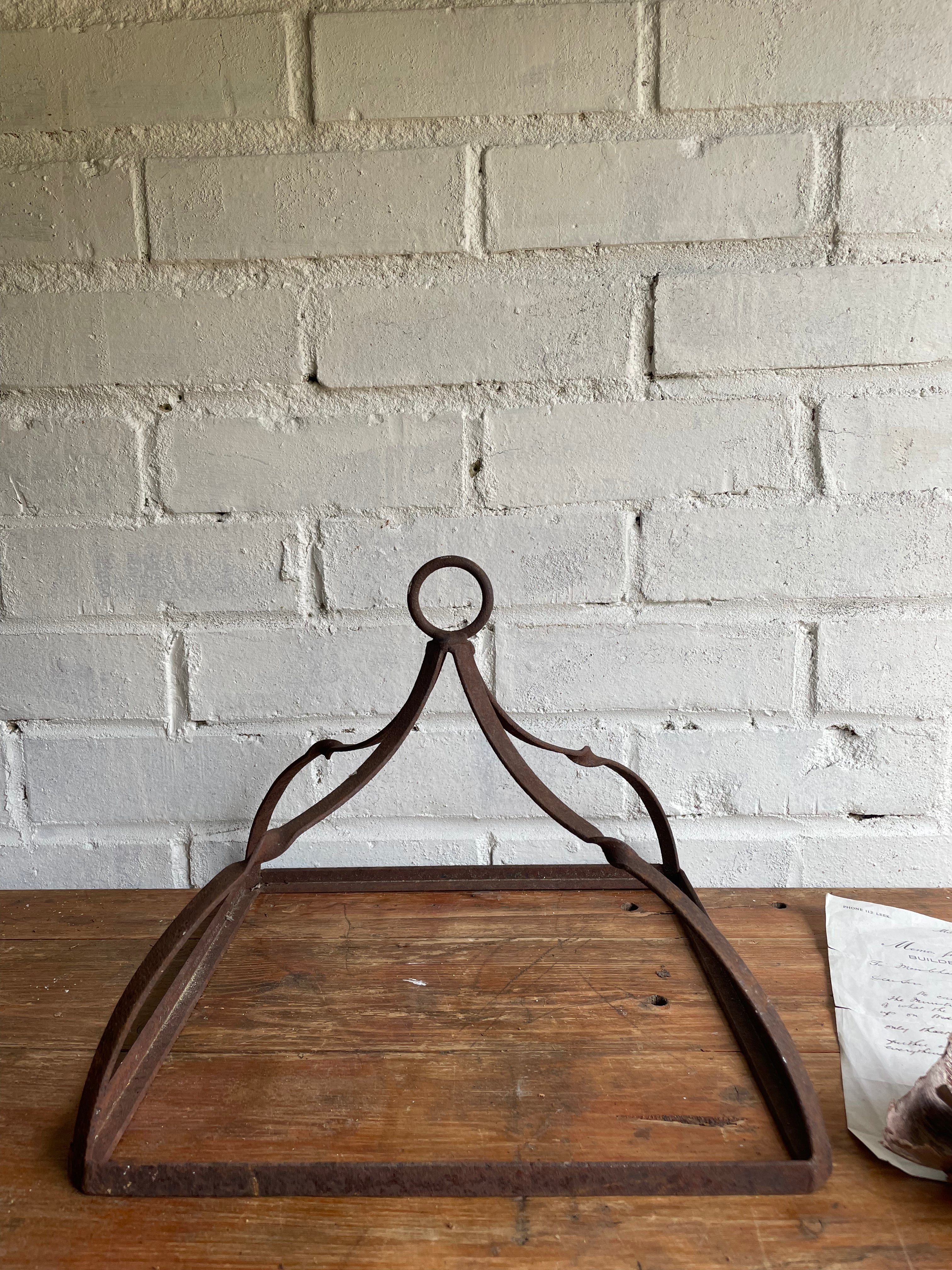 Rustic Metal Cloche