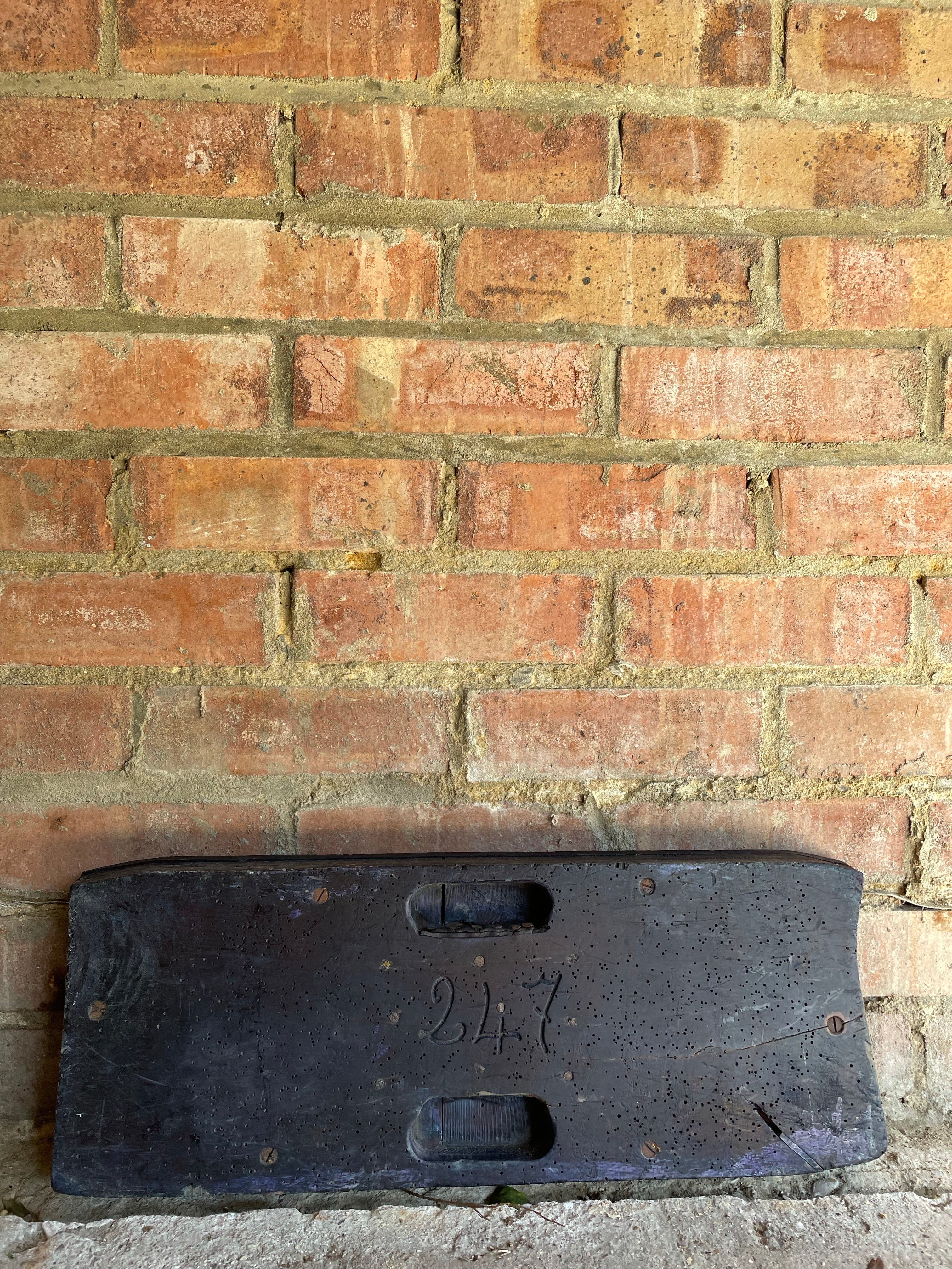 Large Antique Textile Printing Block