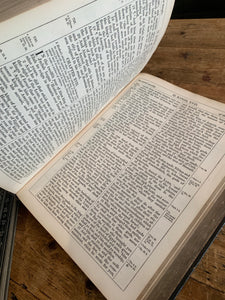 Large Antique Embossed Leather Bible