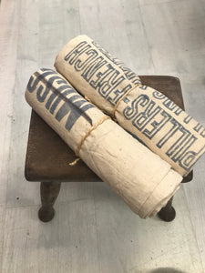 Vintage Flour Sacks - Set of Two