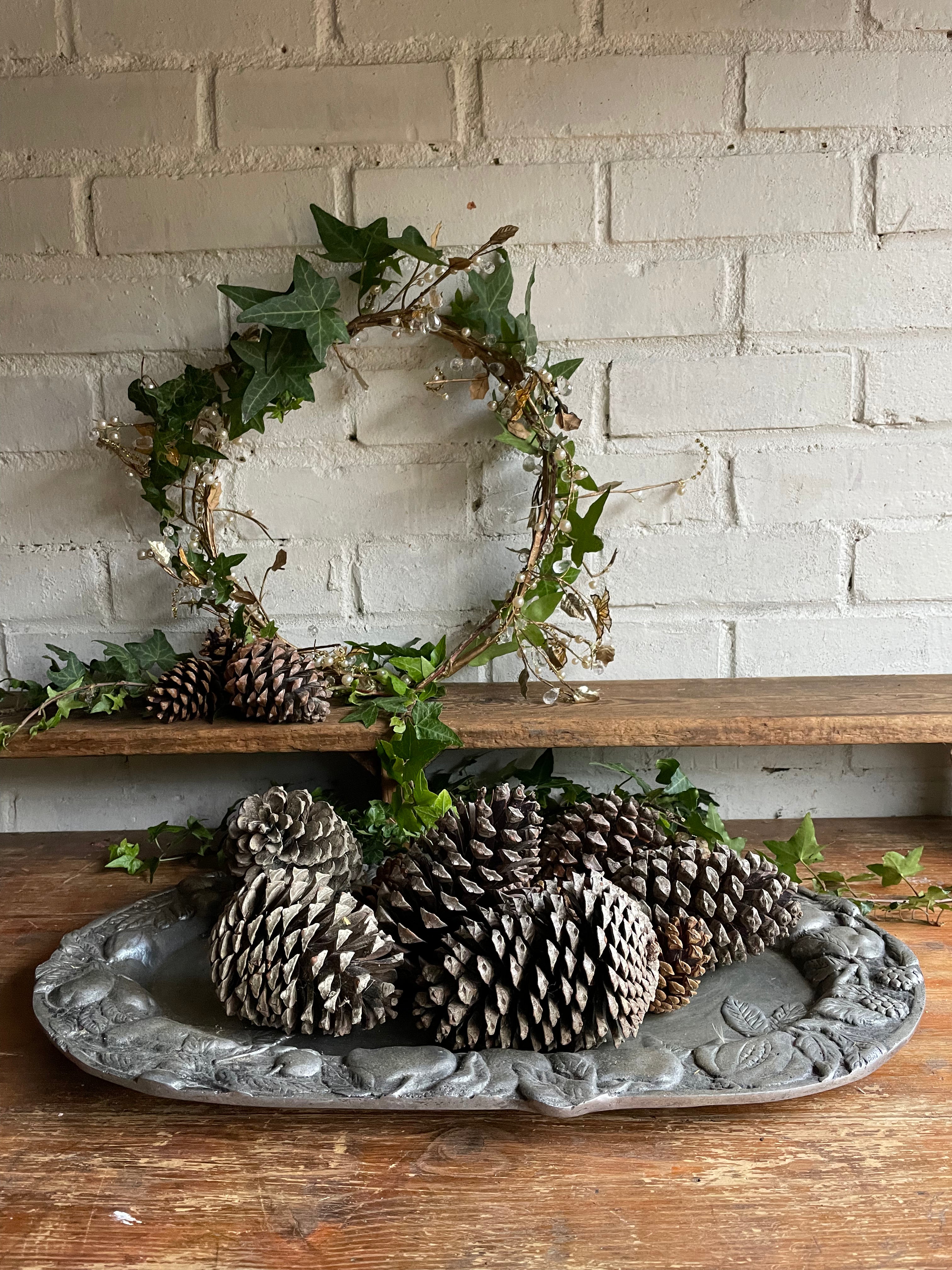 Vintage Pewter Platter