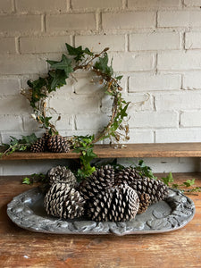 Vintage Pewter Platter