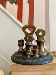 Vintage Scales with Brass Weights from Viking F. J.Thornton & Co. Ltd