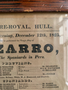 1800s Theatre Poster