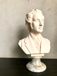 Signed Italian Bust of Chopin