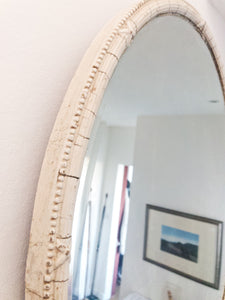 Large Ivory-Coloured Mirror