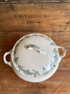 French Transferware Tureen