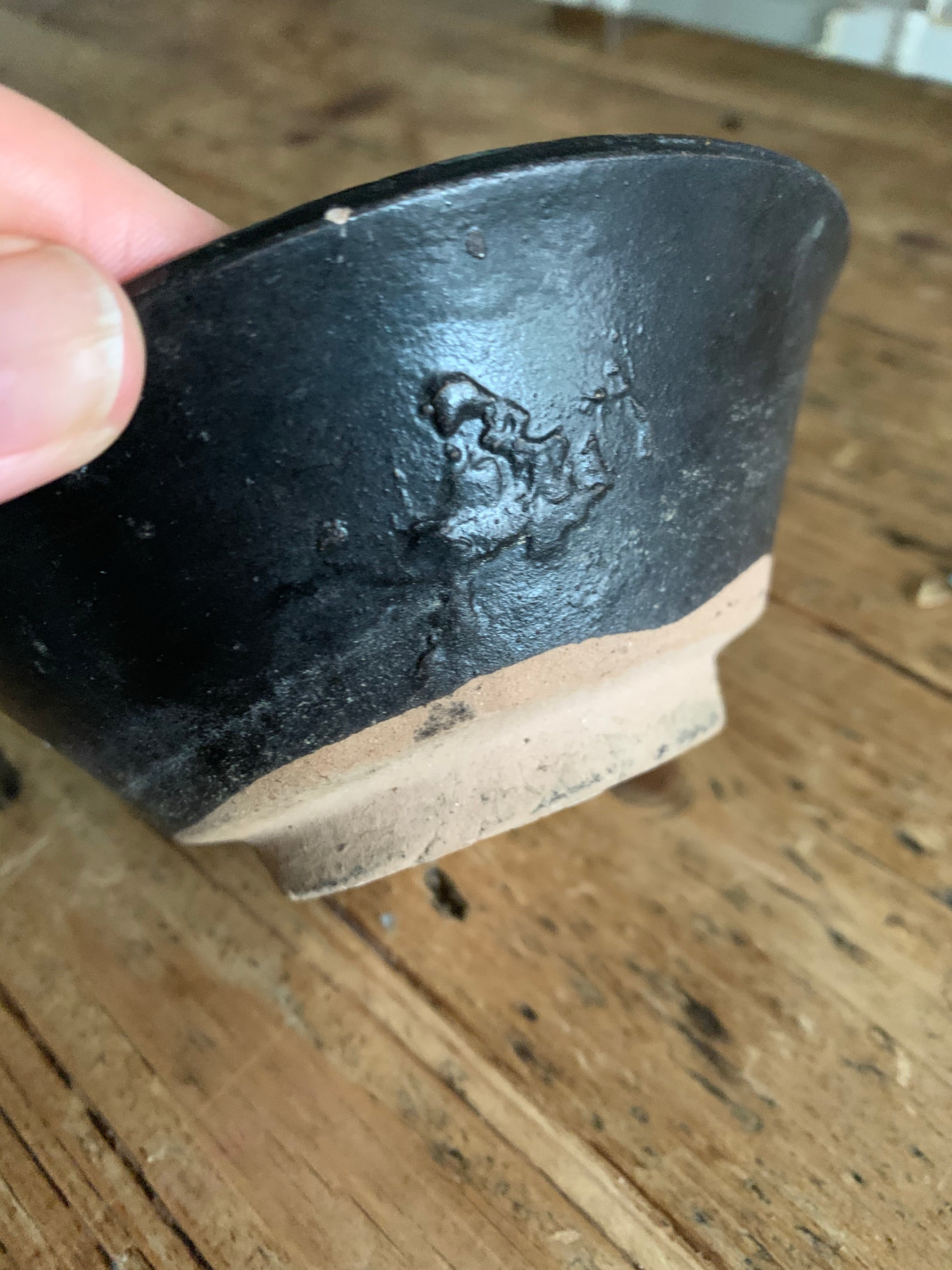 Small Vintage Chinese Pottery Soup Bowls