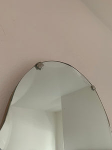 Beautiful Art Deco Mirror with fan clasps