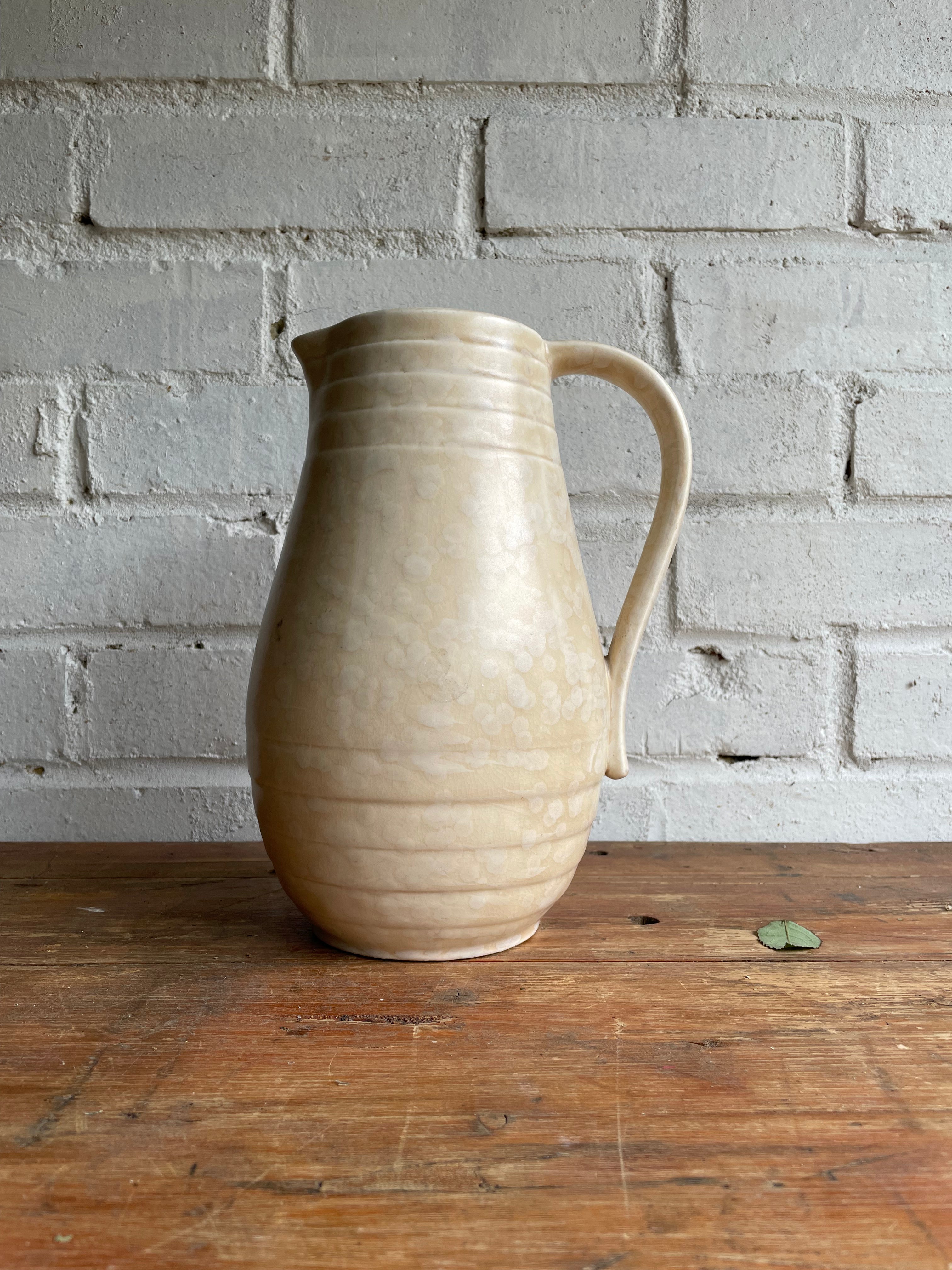 Mottled Glazed Jug