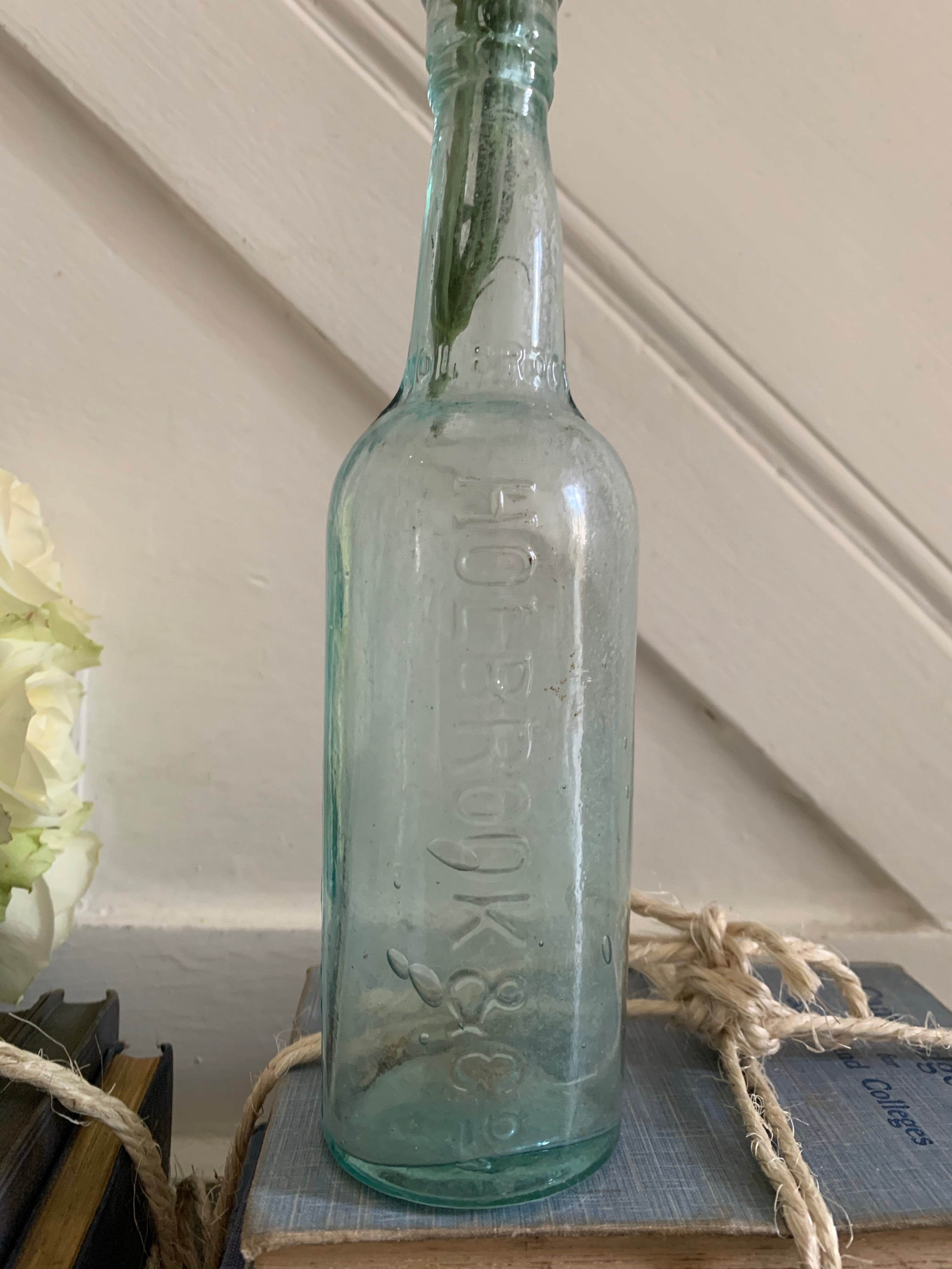 "Holbrook & Co" Old Green Bottle