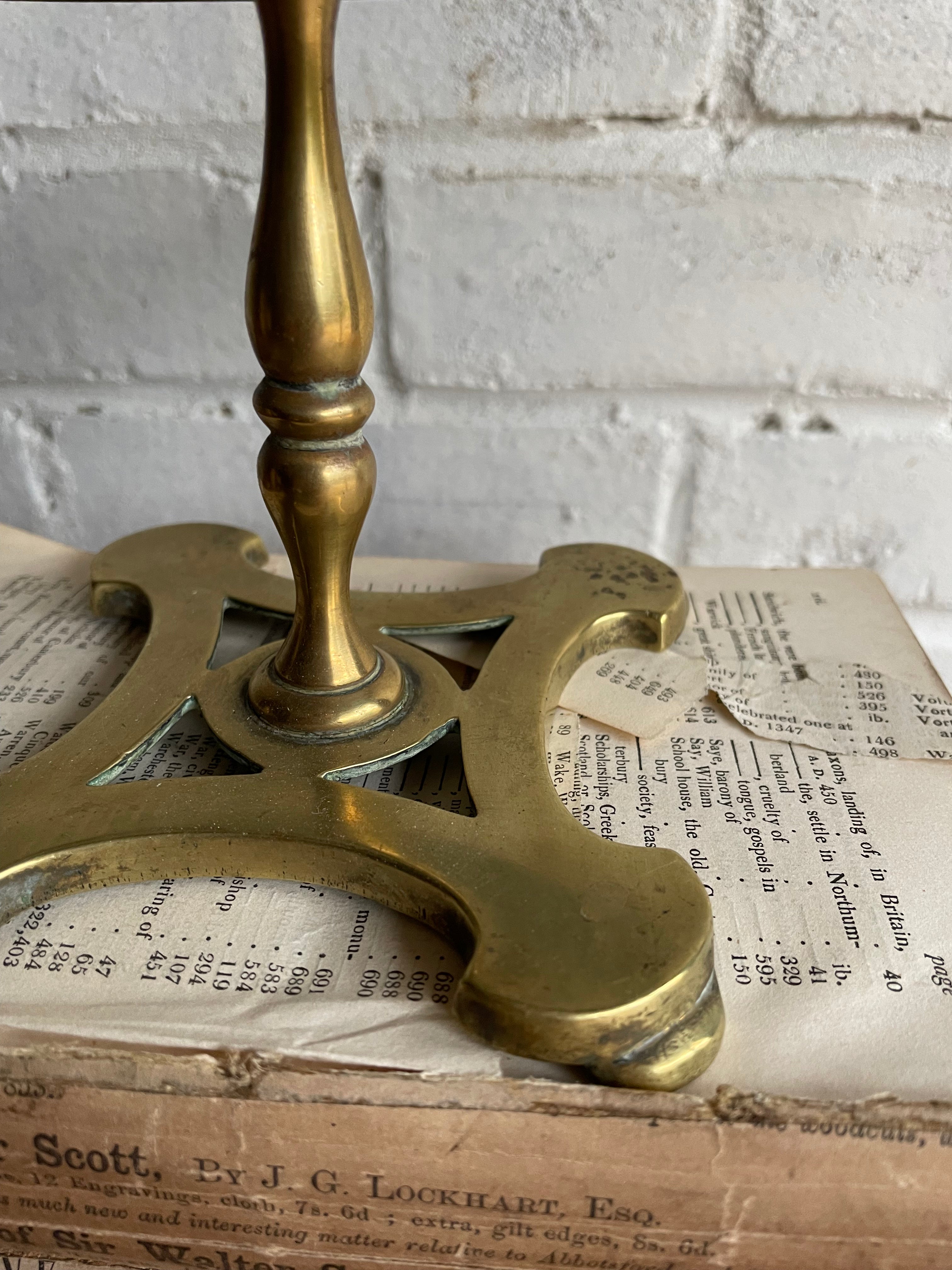 Round Brass Trivet