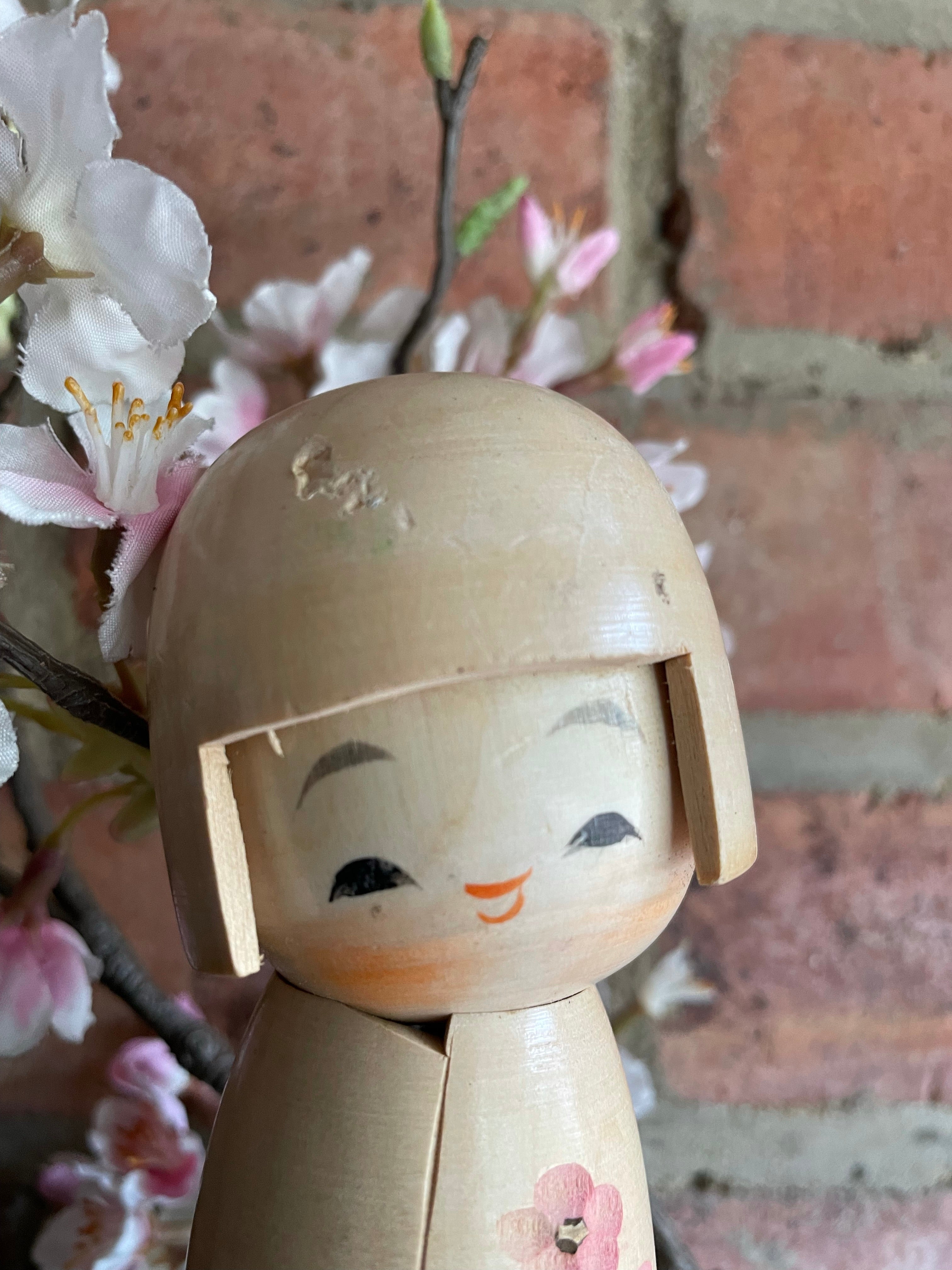 Extra Small Vintage Japanese Kokeshi Doll