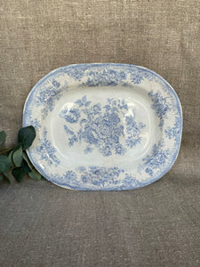 Vintage English Transferware Platter - Small