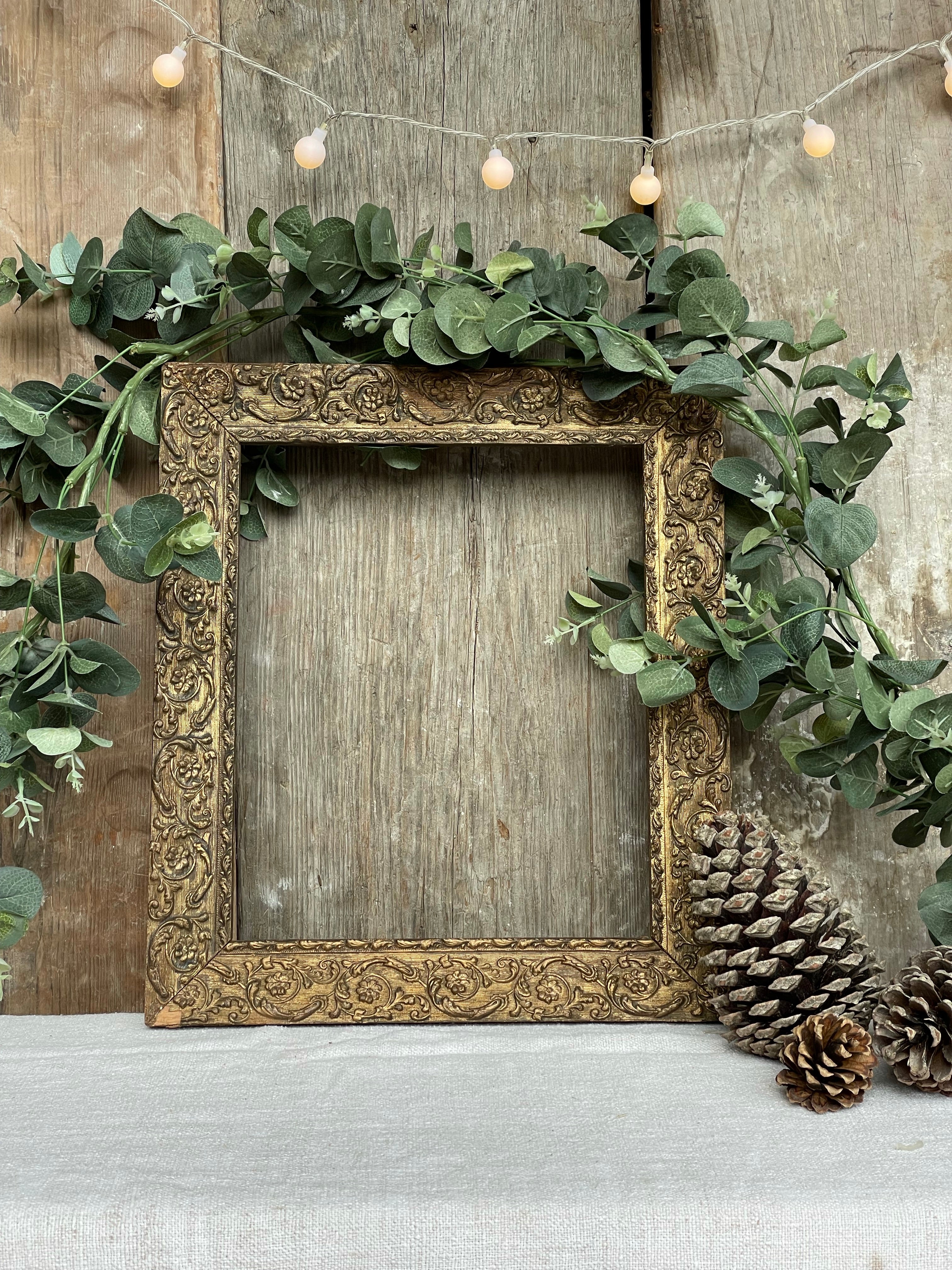 Decorative Carved Gilt Frame