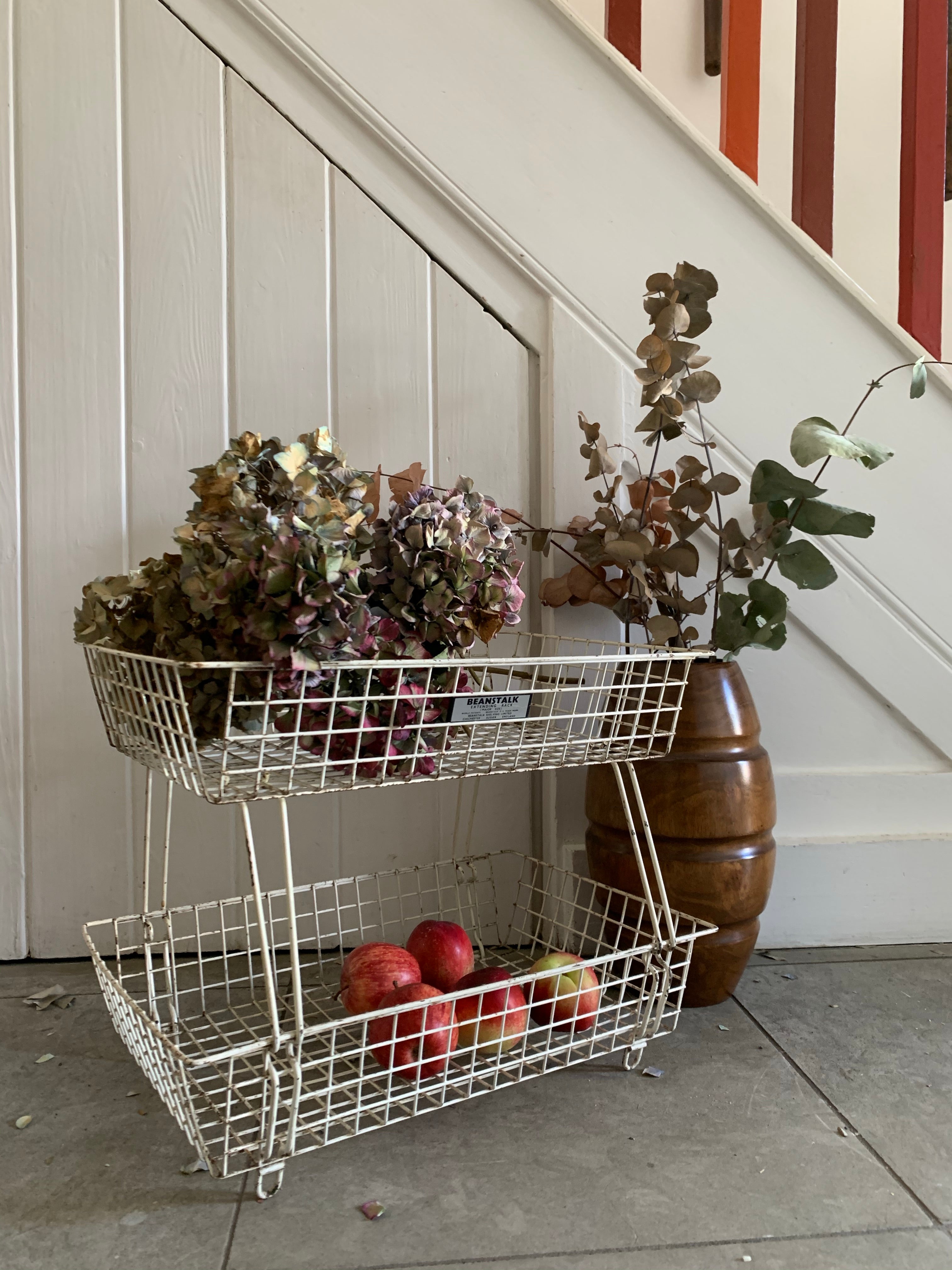 Vintage Beanstalk Extending Wire Rack