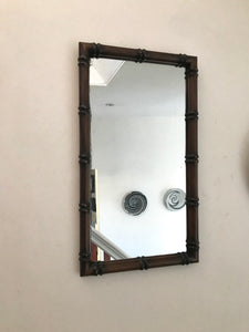 Beautiful Faux Bamboo Mirror