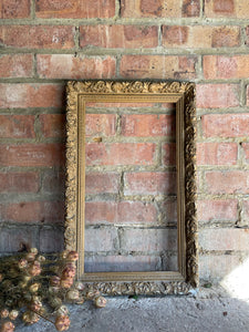 Decorative Carved Gilt Frame