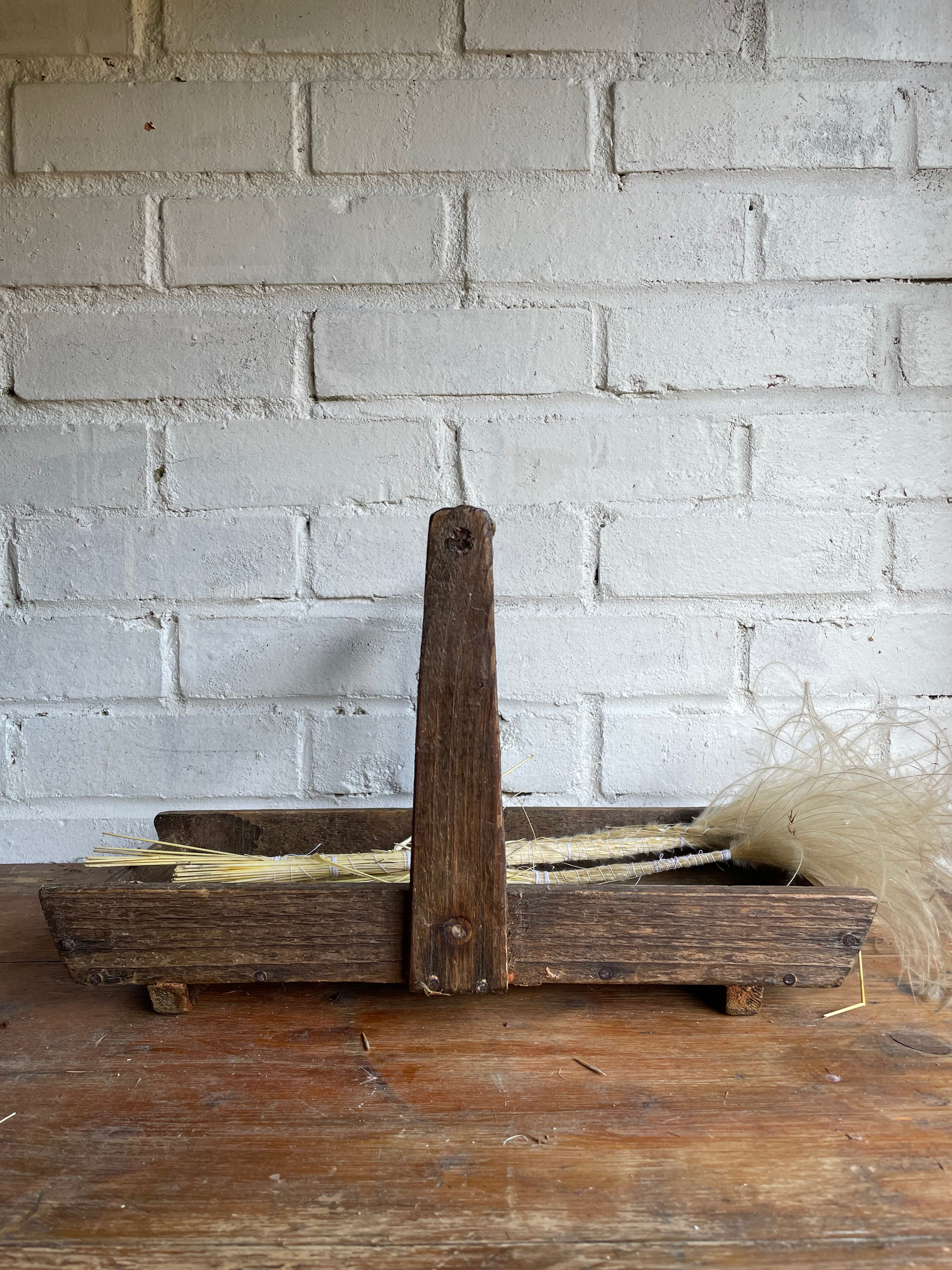 Rustic Wooden Trug