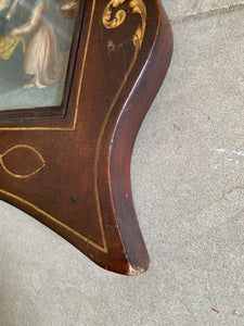 19th Century Painting with beautiful wooden frame