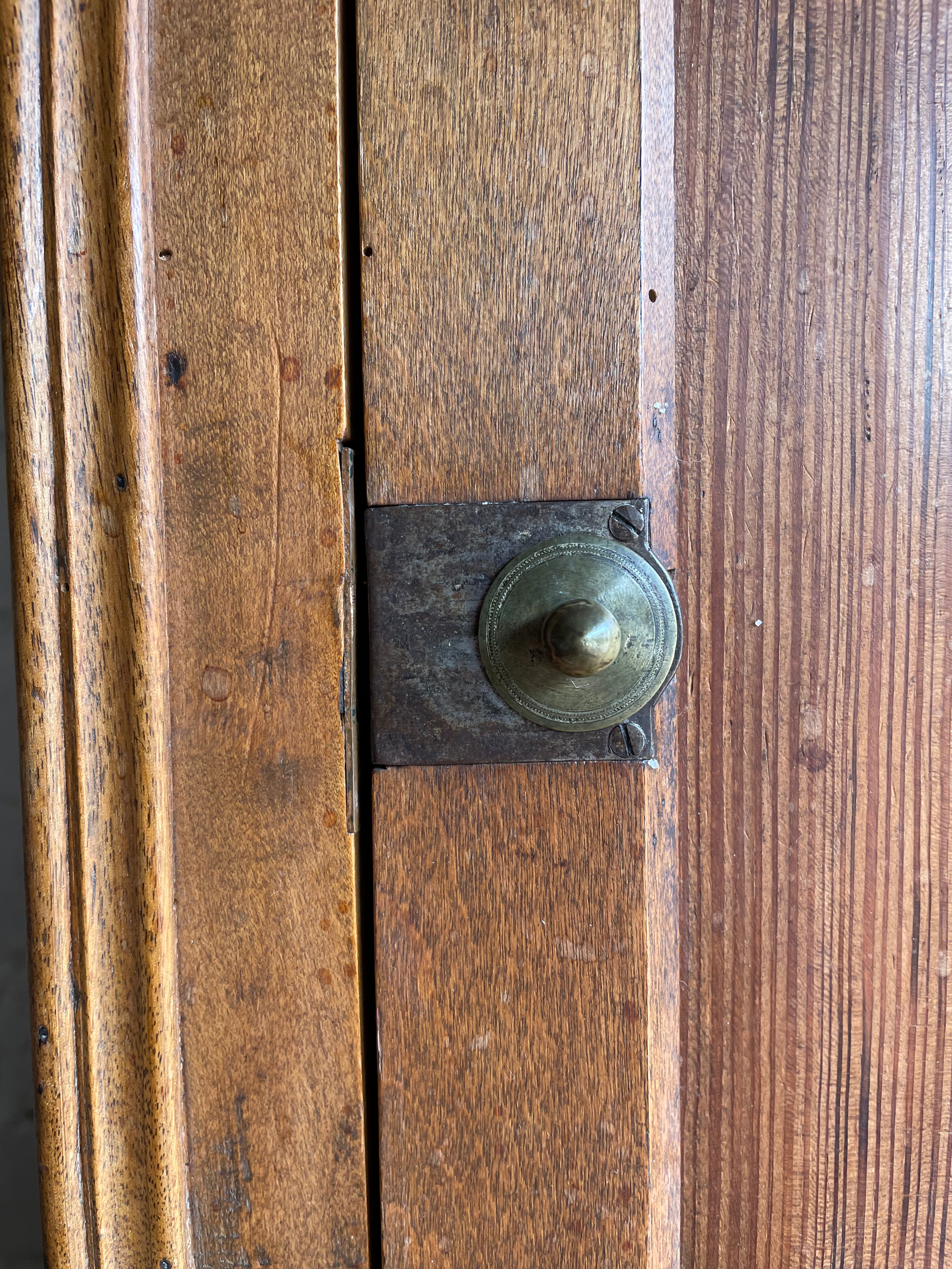Victorian Pot Cupboard with original brass latch