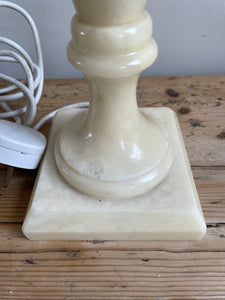 Vintage Alabaster Lamps